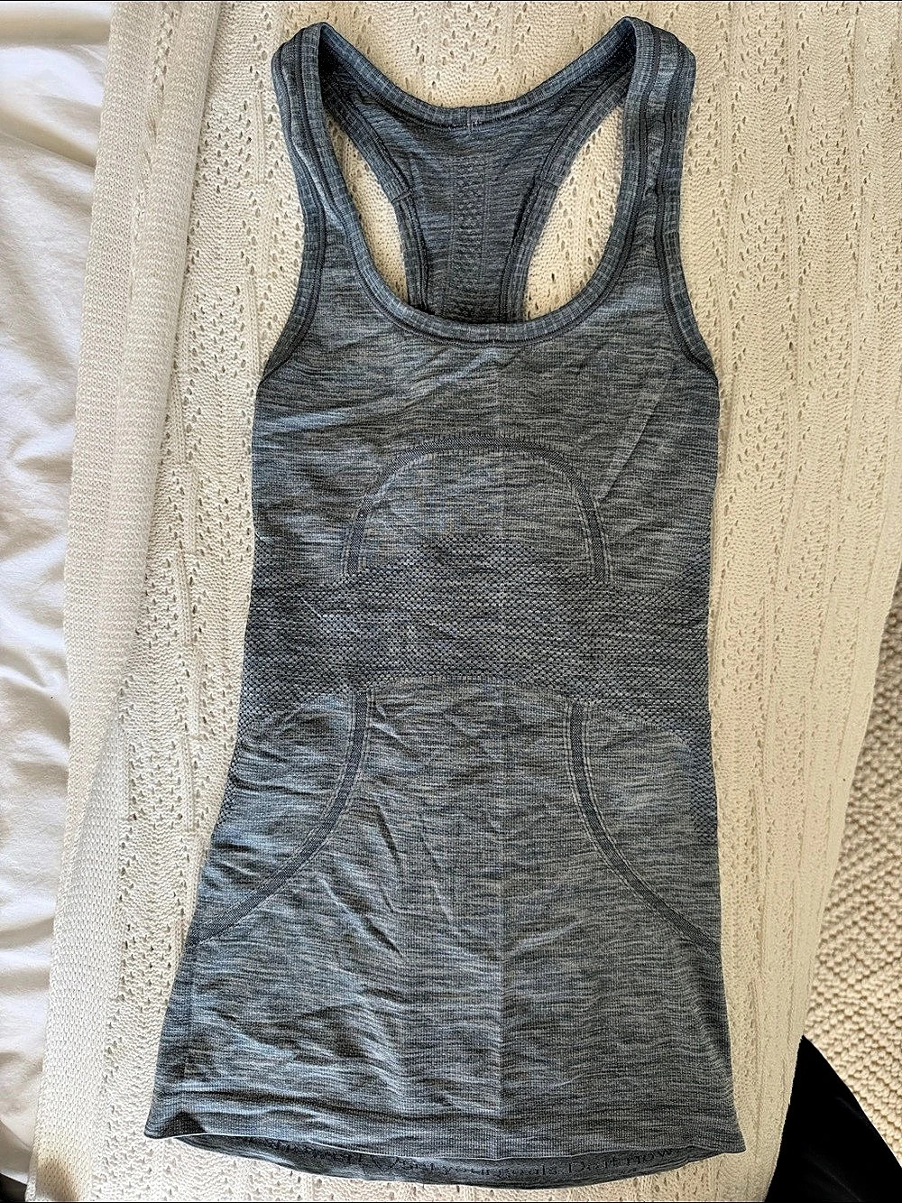 Lululemon Swiftly Tech Racerback Tank Top Light blue / Gray